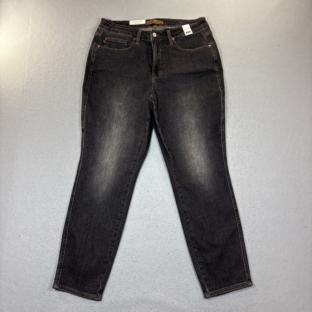 Judy Blue Los Angeles Slim Fit Mid Rise Jeans 14W Denim NWT